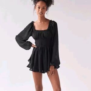 Urban Outfitters Black Romper.